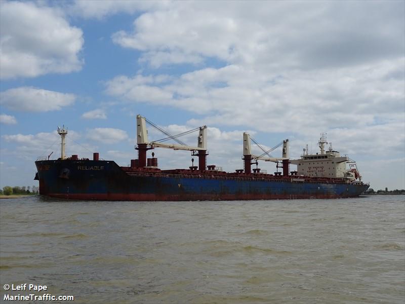 reliable (Bulk Carrier) - IMO 9762900, MMSI 636092962, Call Sign D5IZ6 under the flag of Liberia