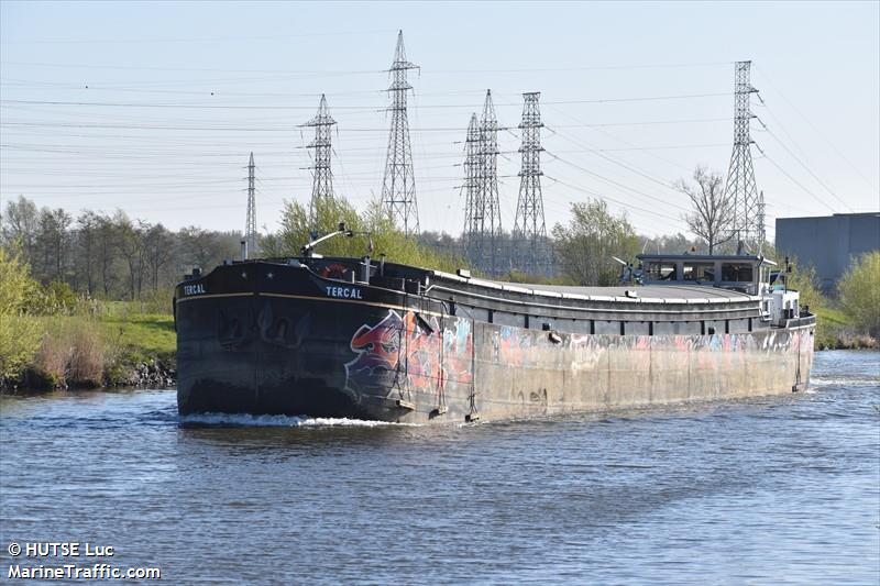 tercal (Cargo ship) - IMO , MMSI 205350990 under the flag of Belgium