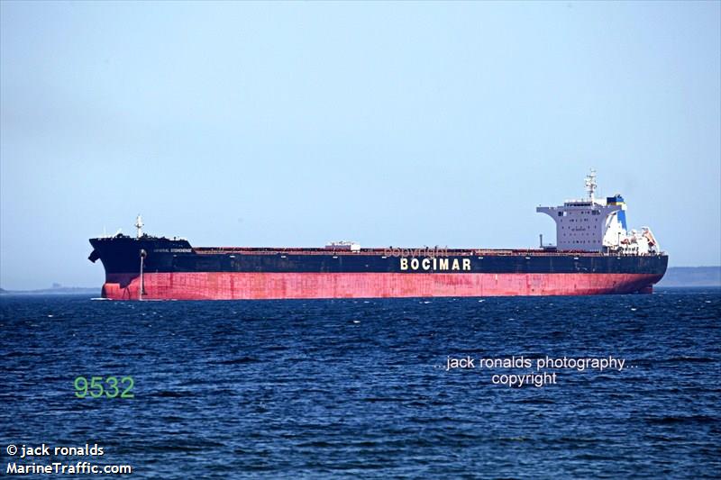 mineral stonehenge (Bulk Carrier) - IMO 9519779, MMSI 205580000, Call Sign ONGR under the flag of Belgium