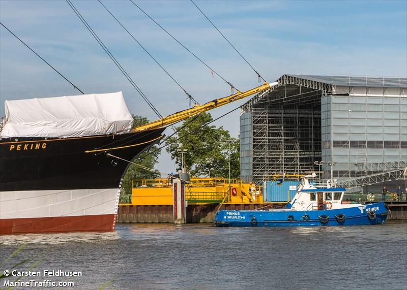 primus (Cargo ship) - IMO , MMSI 211797060, Call Sign DIYF under the flag of Germany