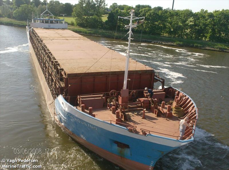 mika (General Cargo Ship) - IMO 8321656, MMSI 220385000, Call Sign OYDZ2 under the flag of Denmark