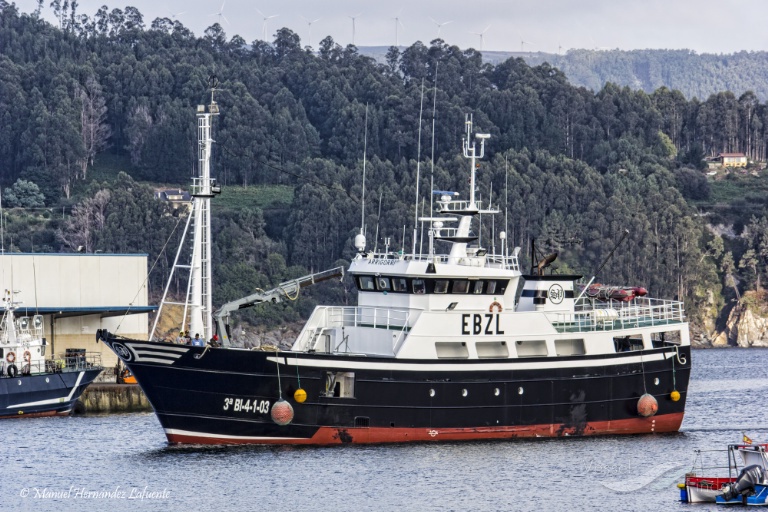 arrigorri (Fishing Vessel) - IMO 8731045, MMSI 224000220, Call Sign EBZL under the flag of Spain