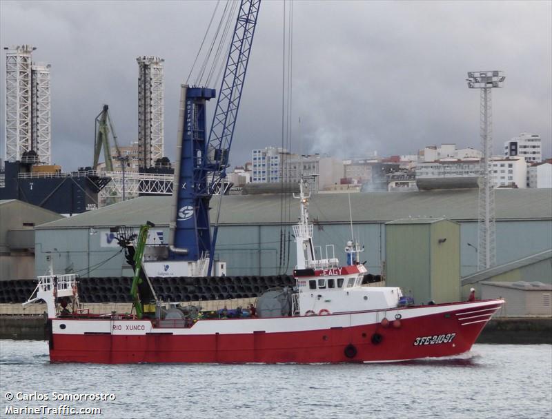 rio xunco (Fishing Vessel) - IMO 9183178, MMSI 224208650, Call Sign EAGY under the flag of Spain