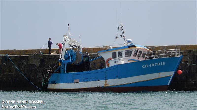 fv le kevin (Fishing vessel) - IMO , MMSI 227318050, Call Sign FI7780 under the flag of France