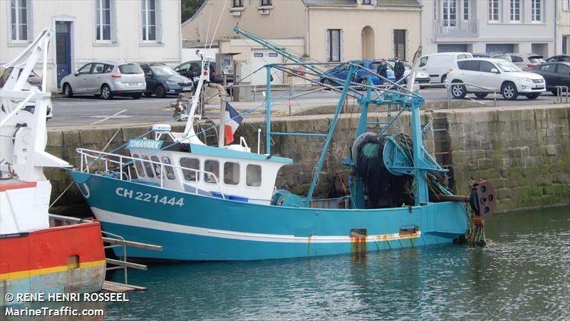 tomahawk (Fishing vessel) - IMO , MMSI 227638140 under the flag of France