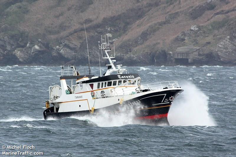 fv taranis (Fishing Vessel) - IMO , MMSI 228004600, Call Sign FFZT under the flag of France