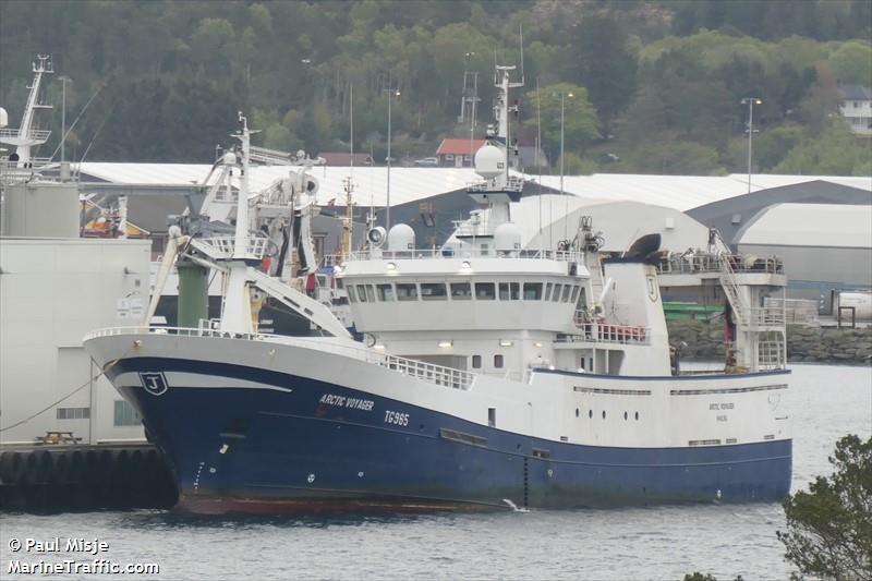 arctic voyager (Fishing Vessel) - IMO 9167904, MMSI 231125000, Call Sign XPUT under the flag of Faeroe Islands
