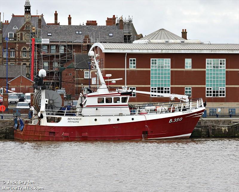 gv.benaiahiv (Fishing vessel) - IMO , MMSI 235002718, Call Sign ZNQH2 under the flag of United Kingdom (UK)
