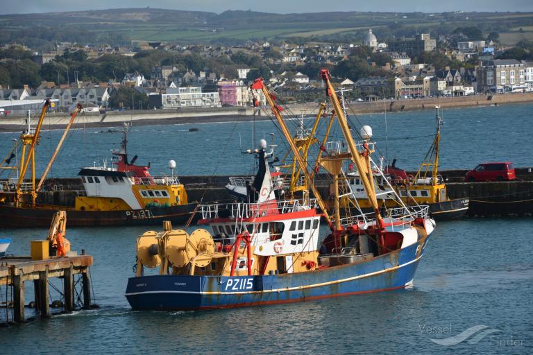 f.v.steph of ladram (Fishing Vessel) - IMO 8026335, MMSI 235096987, Call Sign 2GFM7 under the flag of United Kingdom (UK)