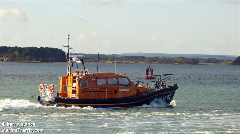 rnli lifeboat 13-02 (SAR) - IMO , MMSI 235101095, Call Sign 2GWM3 under the flag of United Kingdom (UK)