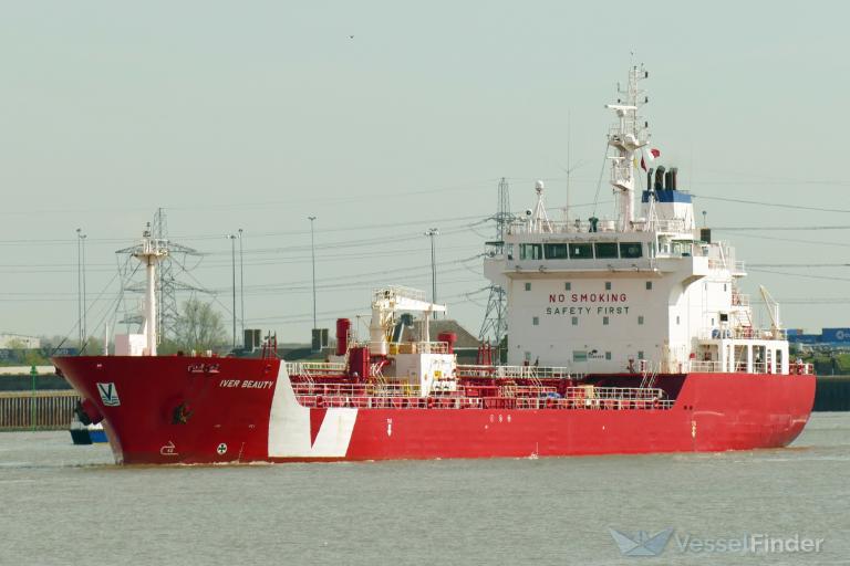 iver beauty (Bitumen Tanker) - IMO 9588263, MMSI 236594000, Call Sign ZDKD4 under the flag of Gibraltar