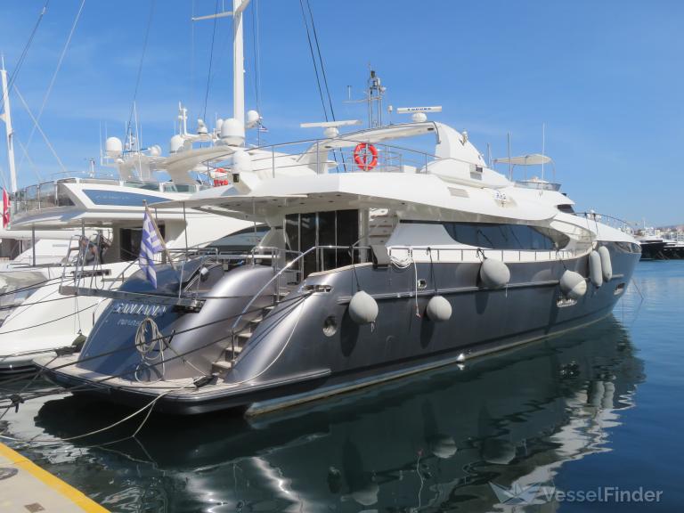 sanjana (Yacht) - IMO 8545329, MMSI 241067000, Call Sign SVA3630 under the flag of Greece