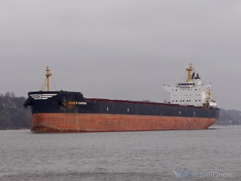 john m carras (Bulk Carrier) - IMO 9592707, MMSI 241150000, Call Sign SVBK5 under the flag of Greece