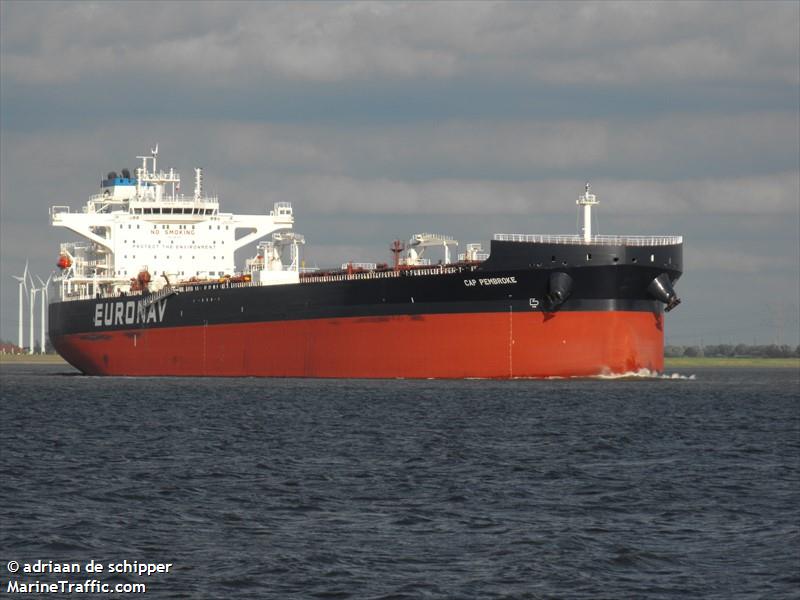 cap pembroke (Crude Oil Tanker) - IMO 9817119, MMSI 241592000, Call Sign SVCZ6 under the flag of Greece