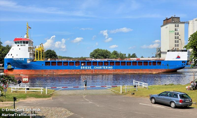 treville (General Cargo Ship) - IMO 9815331, MMSI 244013654, Call Sign PBYM under the flag of Netherlands