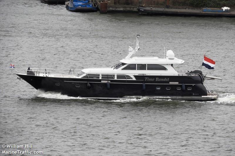 time bandit (Pleasure craft) - IMO , MMSI 244900017, Call Sign PC3172 under the flag of Netherlands