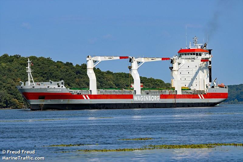 andesborg (General Cargo Ship) - IMO 9466324, MMSI 246797000, Call Sign PCLC under the flag of Netherlands