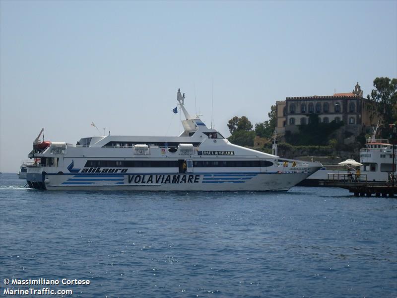 angelina lauro jet (Passenger Ship) - IMO 9216121, MMSI 247270100, Call Sign IIIE2 under the flag of Italy