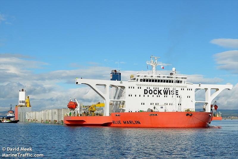 blue marlin (Heavy Load Carrier) - IMO 9186338, MMSI 248314000, Call Sign 9HA4605 under the flag of Malta