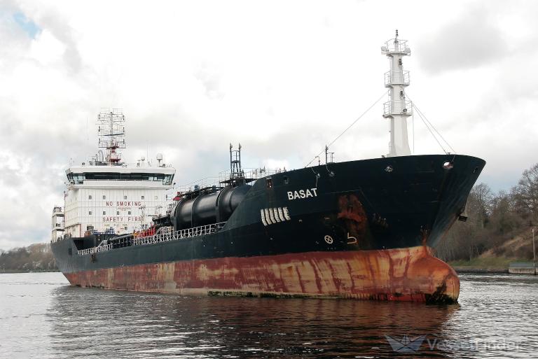 basat (Chemical/Oil Products Tanker) - IMO 9447029, MMSI 249255000, Call Sign 9HNX9 under the flag of Malta