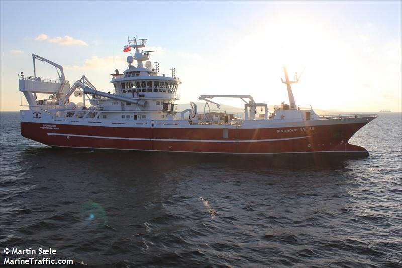 sigurdur (Fishing Vessel) - IMO 9665815, MMSI 251163000, Call Sign TFMR under the flag of Iceland