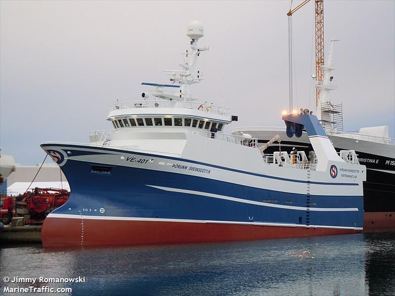 thorunn sveinsdottir (Fishing Vessel) - IMO 9463360, MMSI 251427000, Call Sign TFMU under the flag of Iceland