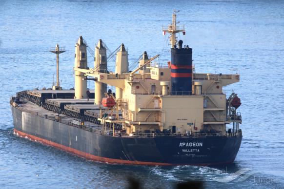 apageon (Bulk Carrier) - IMO 9278870, MMSI 256334000, Call Sign 9HRM8 under the flag of Malta