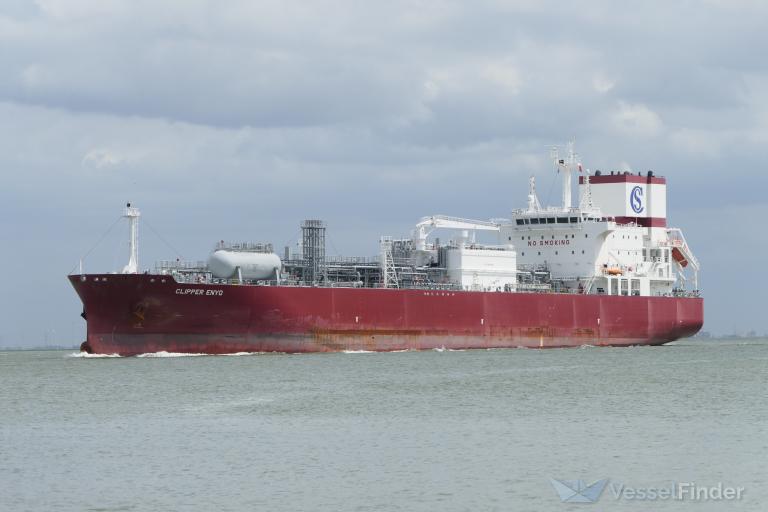 clipper enyo (LPG Tanker) - IMO 9827217, MMSI 257066990, Call Sign LAFL8 under the flag of Norway
