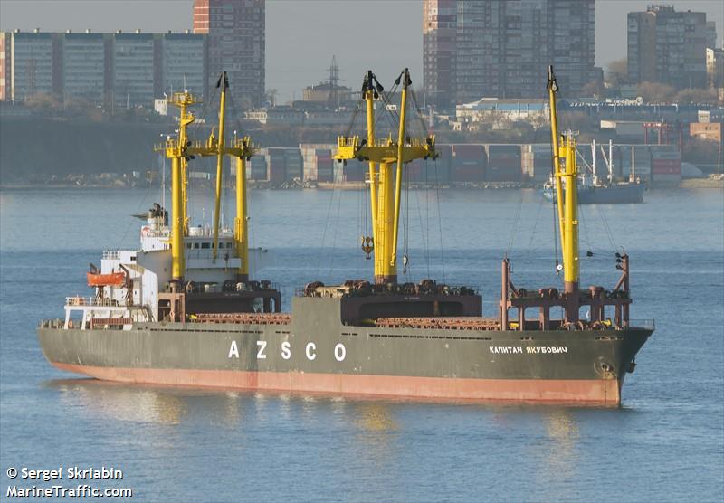 captain yakubovich (General Cargo Ship) - IMO 8318740, MMSI 273348130, Call Sign UBCG2 under the flag of Russia