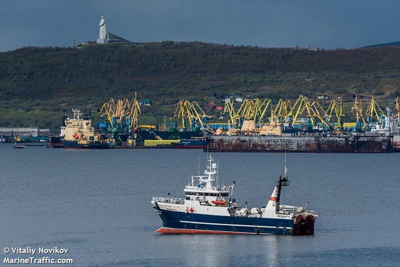 melkart-4 (Fishing Vessel) - IMO 8714530, MMSI 273352280, Call Sign UBAJ6 under the flag of Russia