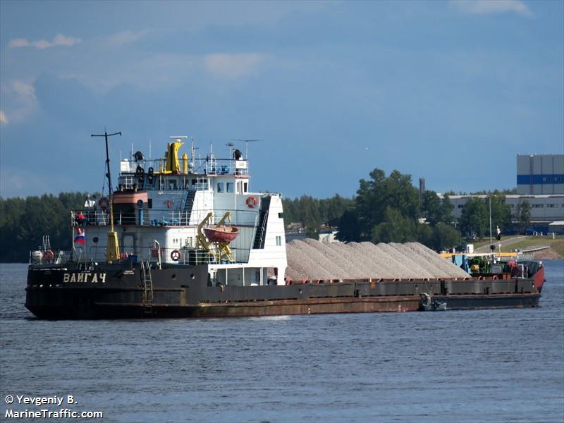 vaygach (Cargo ship) - IMO , MMSI 273368250, Call Sign UAAG under the flag of Russia