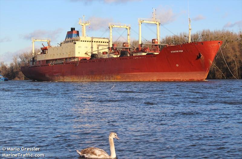 atlantic lady (Refrigerated Cargo Ship) - IMO 8500630, MMSI 273419350, Call Sign UBIQ2 under the flag of Russia