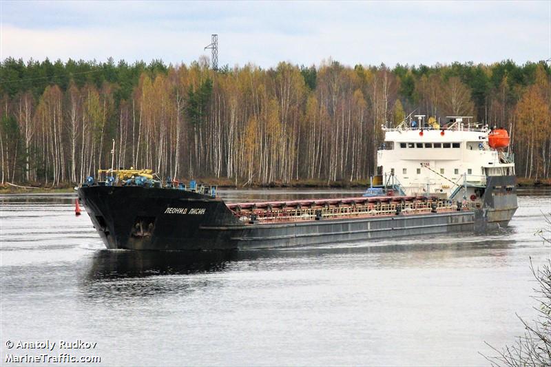 leonid lisin (Ore/Oil Carrier) - IMO 7741158, MMSI 273425710, Call Sign UEZP under the flag of Russia