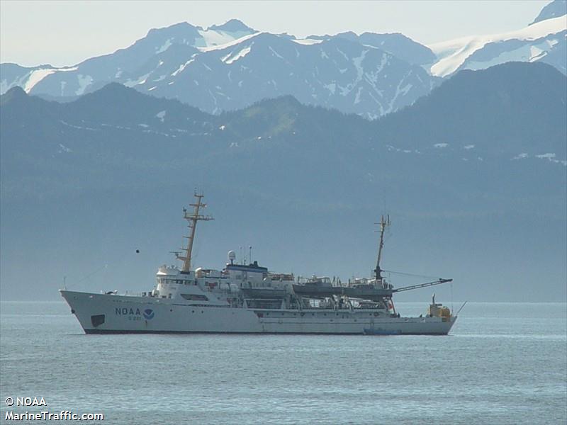 rainier (Research Vessel) - IMO 6711003, MMSI 303935000, Call Sign WTEF under the flag of Alaska