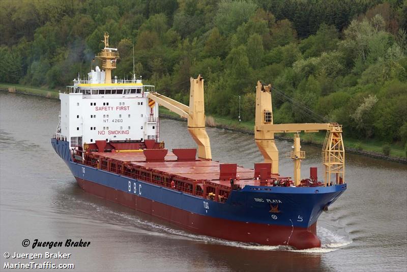 bbc plata (General Cargo Ship) - IMO 9291975, MMSI 304746000, Call Sign V2BN8 under the flag of Antigua & Barbuda