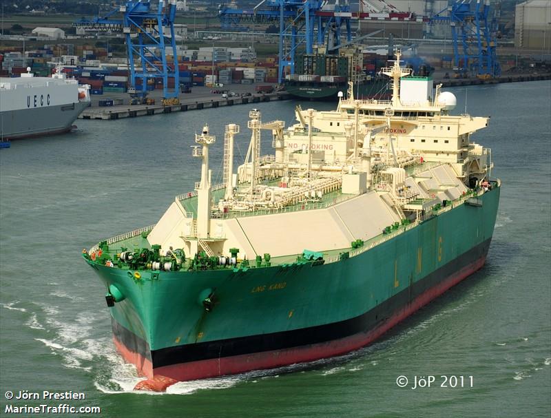 lng kano (LNG Tanker) - IMO 9311567, MMSI 310534000, Call Sign ZCDT4 under the flag of Bermuda