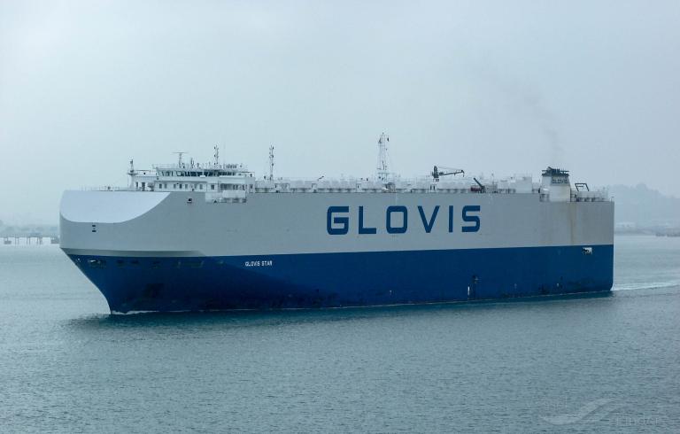 glovis star (Vehicles Carrier) - IMO 9736808, MMSI 311000459, Call Sign C6CF7 under the flag of Bahamas