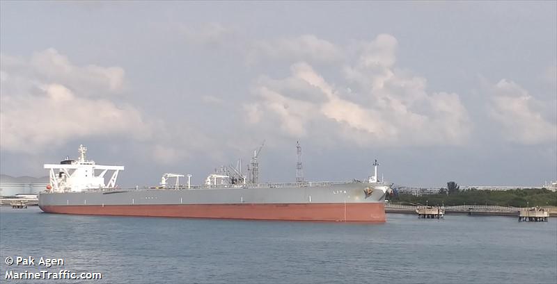 lita (Crude Oil Tanker) - IMO 9819870, MMSI 311000686, Call Sign C6DI7 under the flag of Bahamas