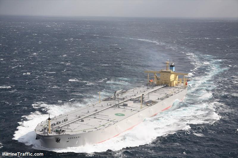 kokkari (Crude Oil Tanker) - IMO 9337157, MMSI 311001100, Call Sign C6WV2 under the flag of Bahamas