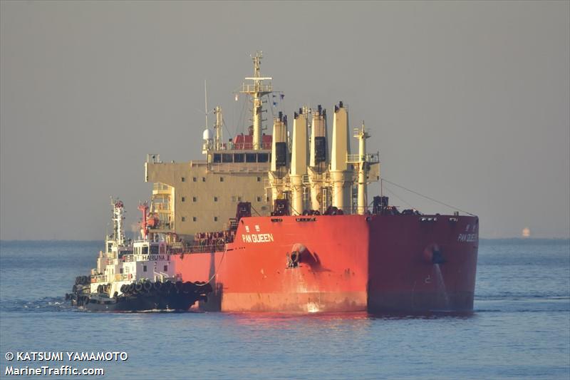 pan queen (Bulk Carrier) - IMO 9487419, MMSI 354425000, Call Sign 3EHA under the flag of Panama