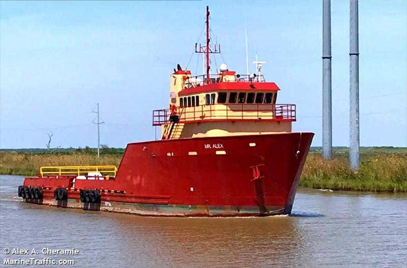 mr alex (Cargo ship) - IMO , MMSI 367341340, Call Sign WDE3593 under the flag of United States (USA)