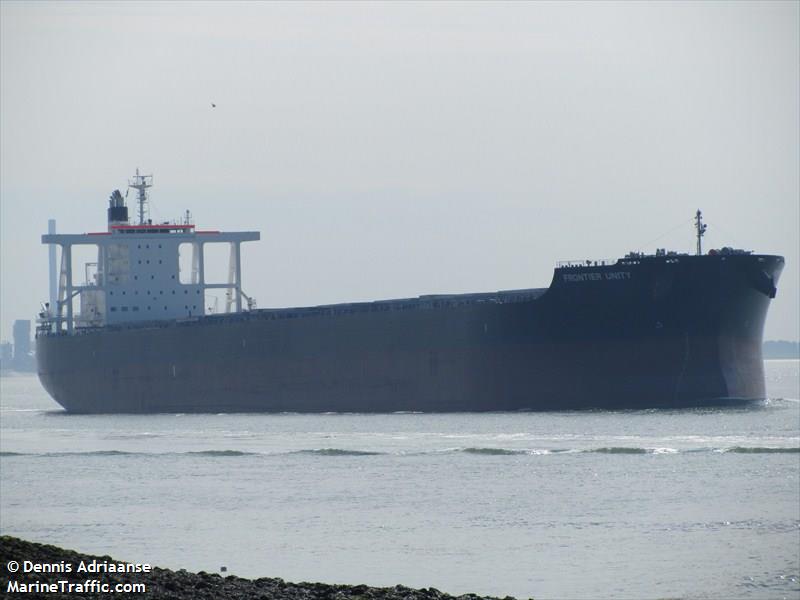 frontier unity (Bulk Carrier) - IMO 9604976, MMSI 373075000, Call Sign 3FJX7 under the flag of Panama