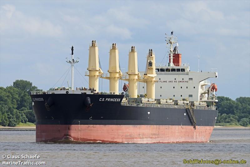 c.s.princess (Bulk Carrier) - IMO 9515199, MMSI 373283000, Call Sign 3EYW3 under the flag of Panama