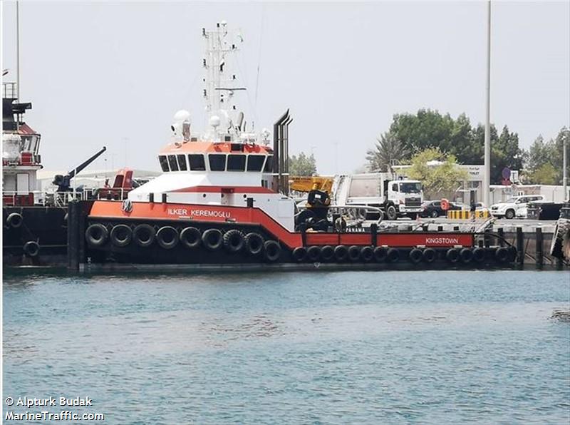 ilker keremoglu (Tug) - IMO 9605437, MMSI 376366000, Call Sign J8B5750 under the flag of St Vincent & Grenadines