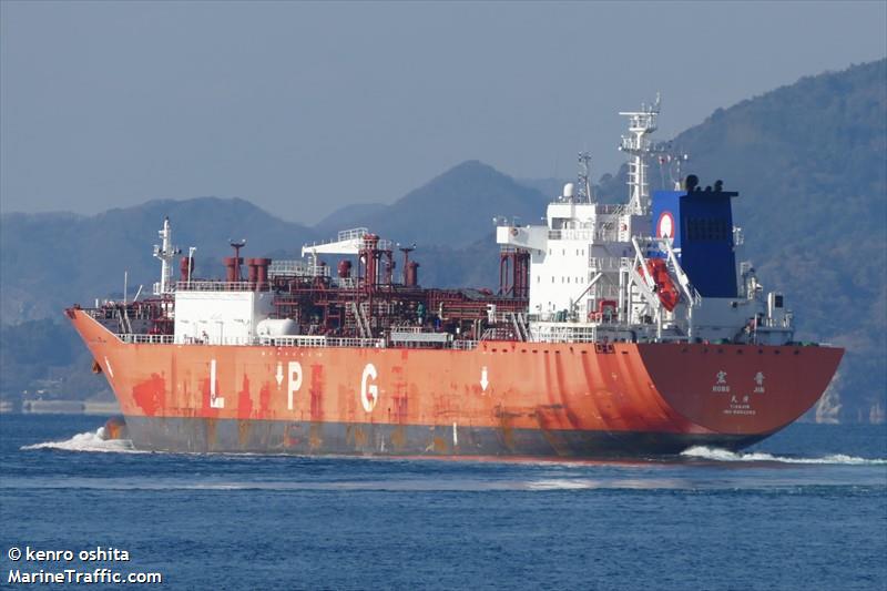 hong jin (LPG Tanker) - IMO 9802293, MMSI 412303740, Call Sign BFBM5 under the flag of China