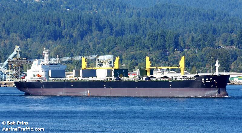 li dian 2 (Bulk Carrier) - IMO 9492775, MMSI 413357940, Call Sign BHNW2 under the flag of China