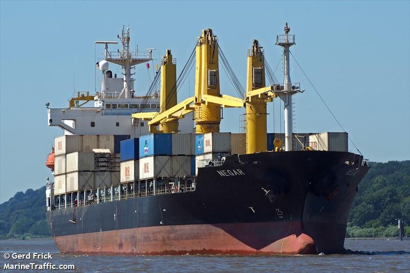 negar (General Cargo Ship) - IMO 9165839, MMSI 422036900, Call Sign EPBX2 under the flag of Iran