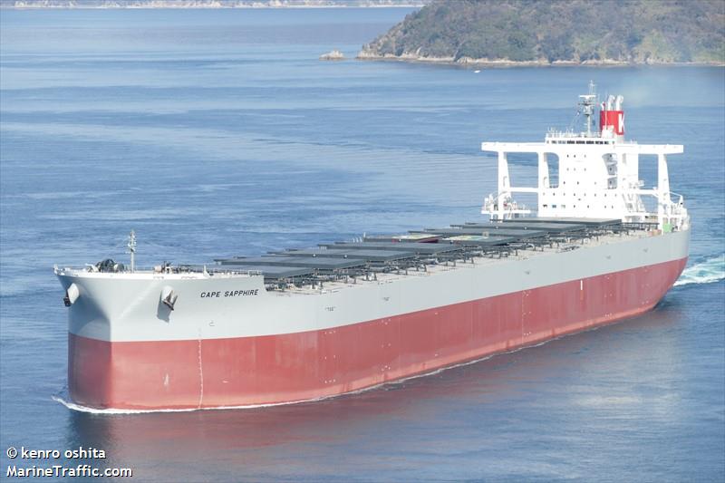 cape sapphire (Bulk Carrier) - IMO 9832731, MMSI 431933000, Call Sign 7KER under the flag of Japan