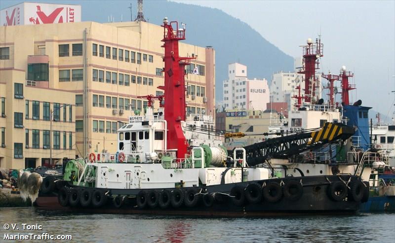 gold marine7 (Tug) - IMO , MMSI 440155490 under the flag of Korea