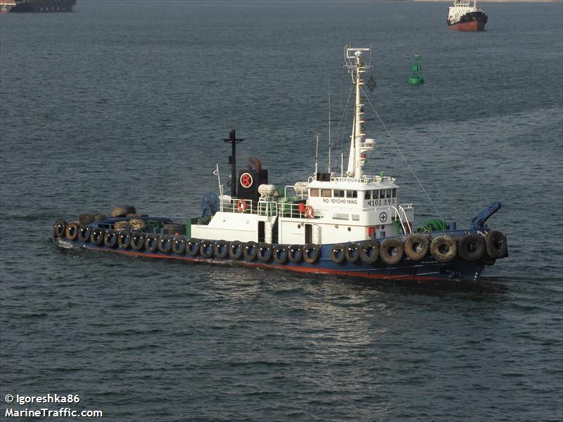 no.101 cho yang (Tug) - IMO 9025900, MMSI 441646000, Call Sign DSQO6 under the flag of Korea